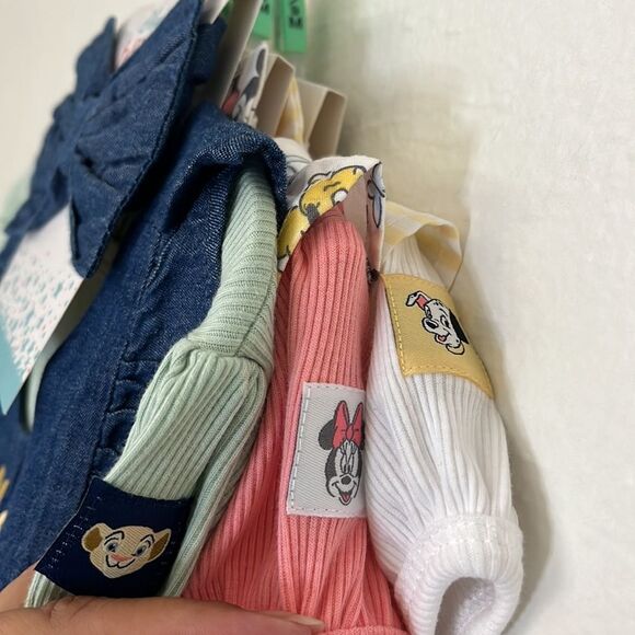 Disney Baby Pinafore Dresses x3 Mini Mouse, Pluto, 101 Dalmatians, lion king - Picture 6 of 14